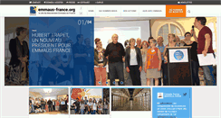 Desktop Screenshot of emmaus-france.org